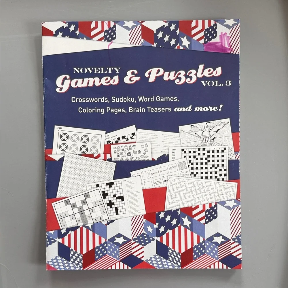 Good Time Crosswords Puzzle Book Set - Blue, Cream, Purple - Picture 12 of 16